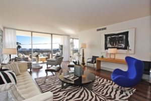 JUST SOLD | Designer Empire West Condo – 1100 Alta Loma Rd #908, West Hollywood CA 90069