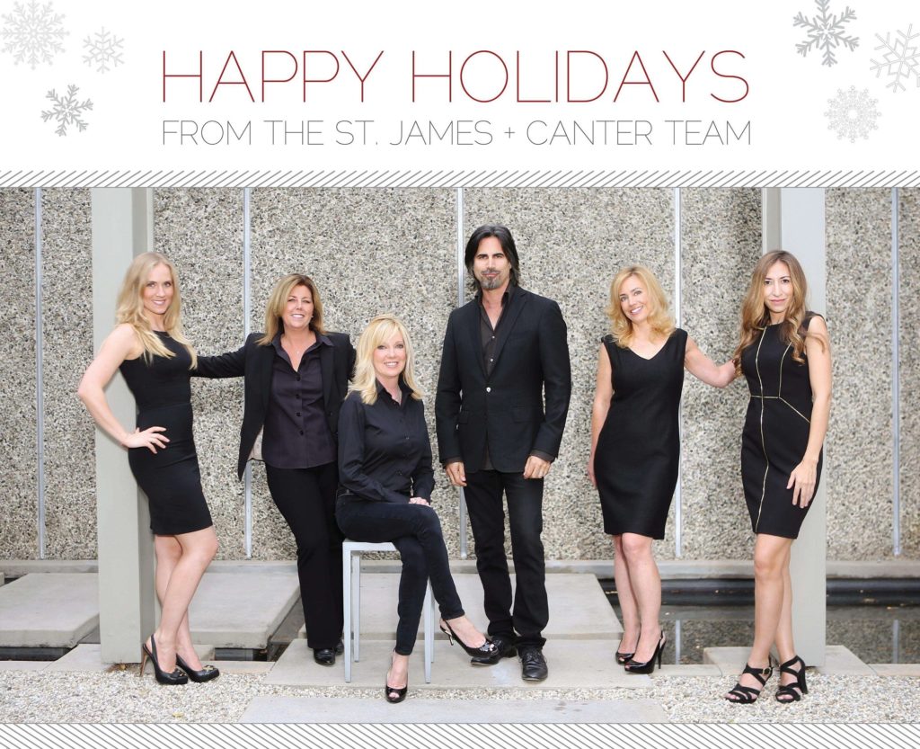 Happy Holidays from the St. James + Canter Team