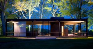 Great Amercian Architectural Homes | The Glass House by Philip Johnson