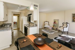 1131 ALTA LOMA RD #523 | Rare Top Floor NYC Style Minimalist Condo in Sought After Park Wellington